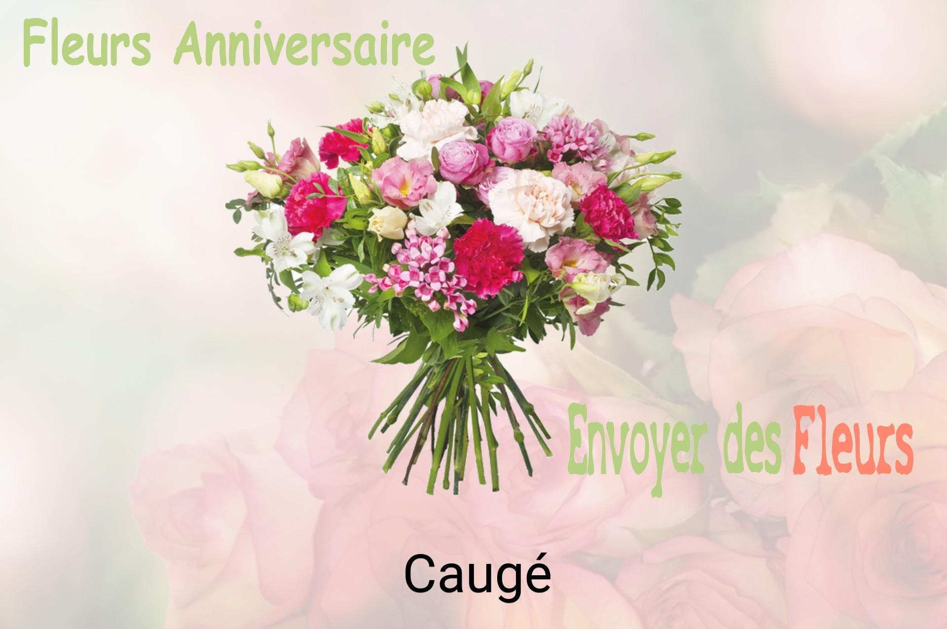 Bouquet de fleurs d’anniversaire livré à Caugé